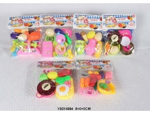   Игровой набор посуды и еды в пакете ZD892-88ABCDEF - приобрести в ИГРАЙ-ОПТ - магазин игрушек по оптовым ценам